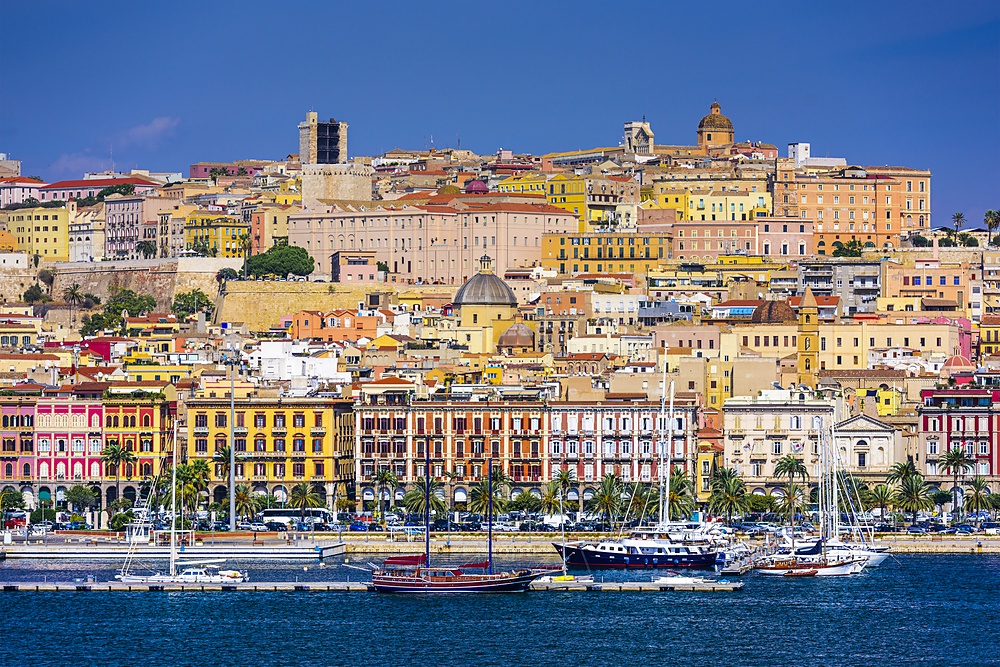 Stadtbild von Cagliari
